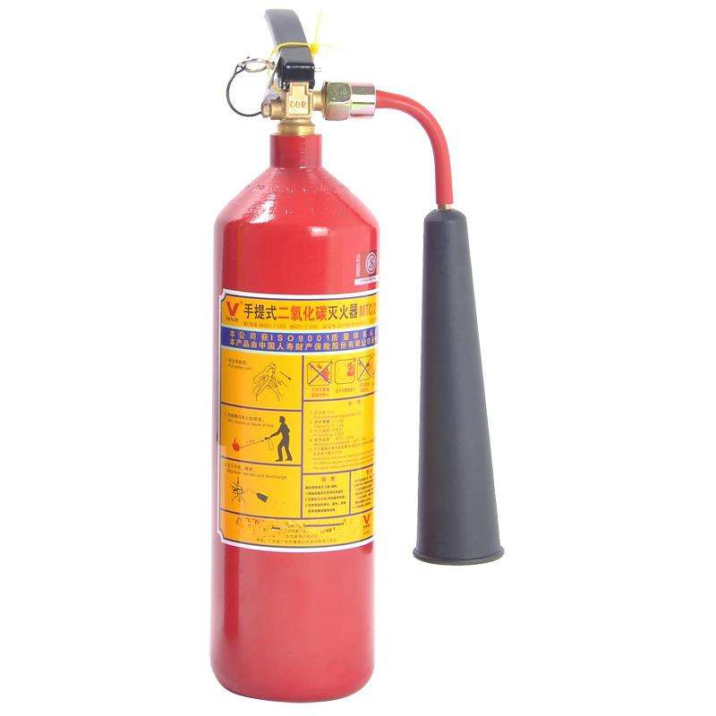 手提式二氧化碳灭火器